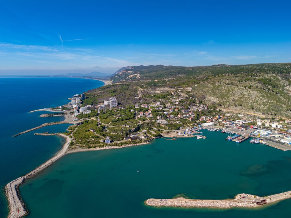 Aerial Photo of Shëngjin